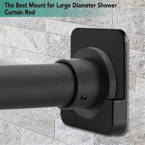 metal shower rod brackets|adhesive shower rod holders lowe's.